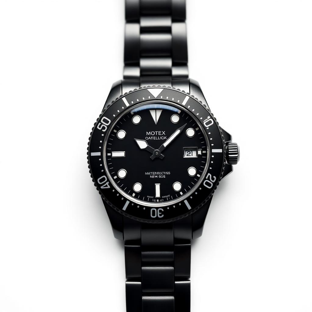 Obsidian Diver 41mm — Black PVD